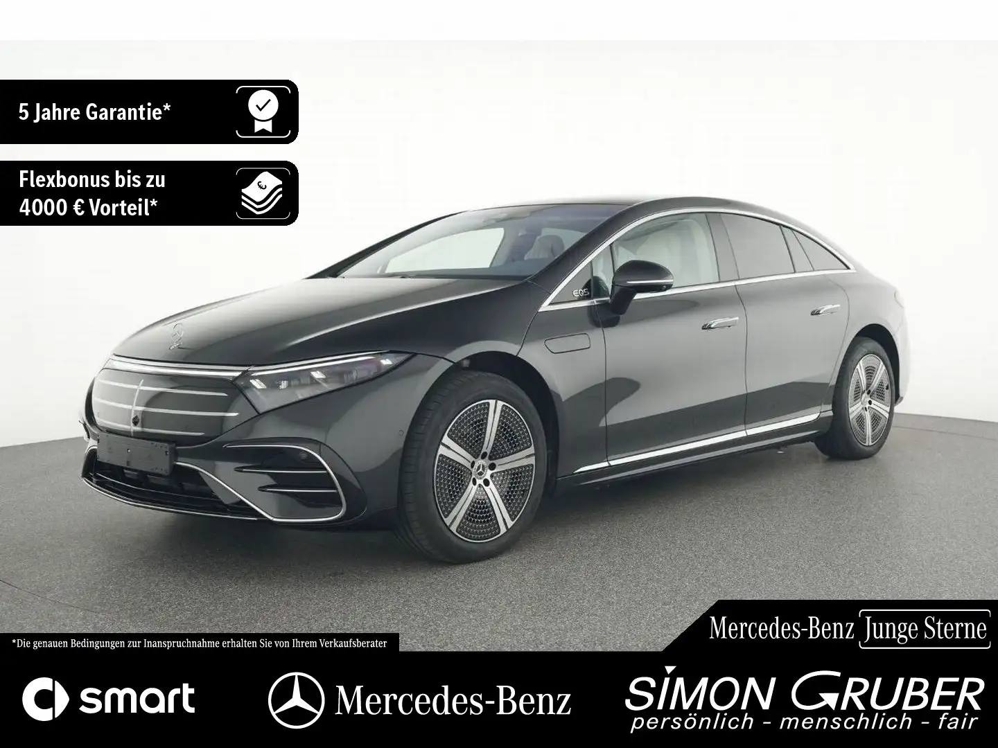 Mercedes-Benz EQS 450 4M AMG Hyper HAL Pano Nappa Mod 2025 Сірий - 1