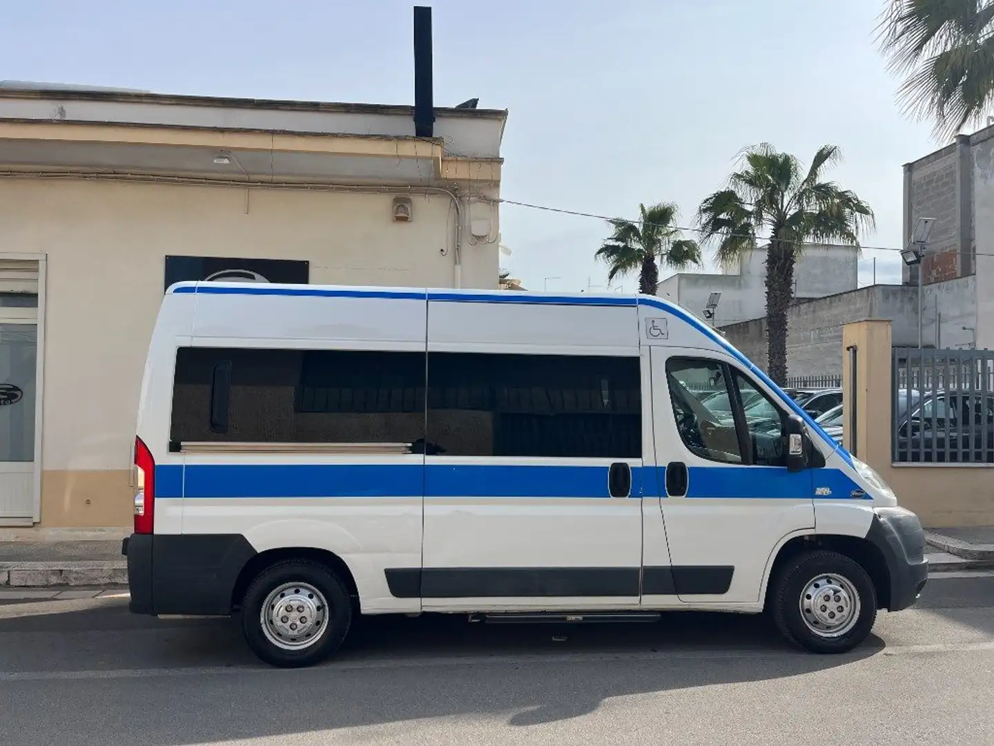 Fiat Ducato 2.3 MJT 120CV ALL.DISABILI CON PEDANA Bianco - 2