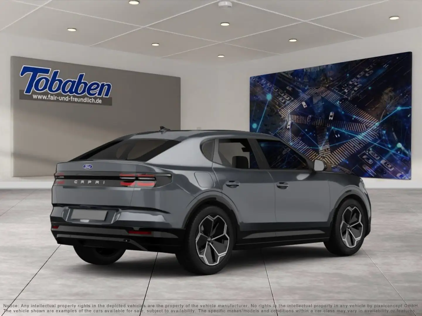 Ford Capri Premium Standard Range 52kWh SHZ*NAVI Grey - 2