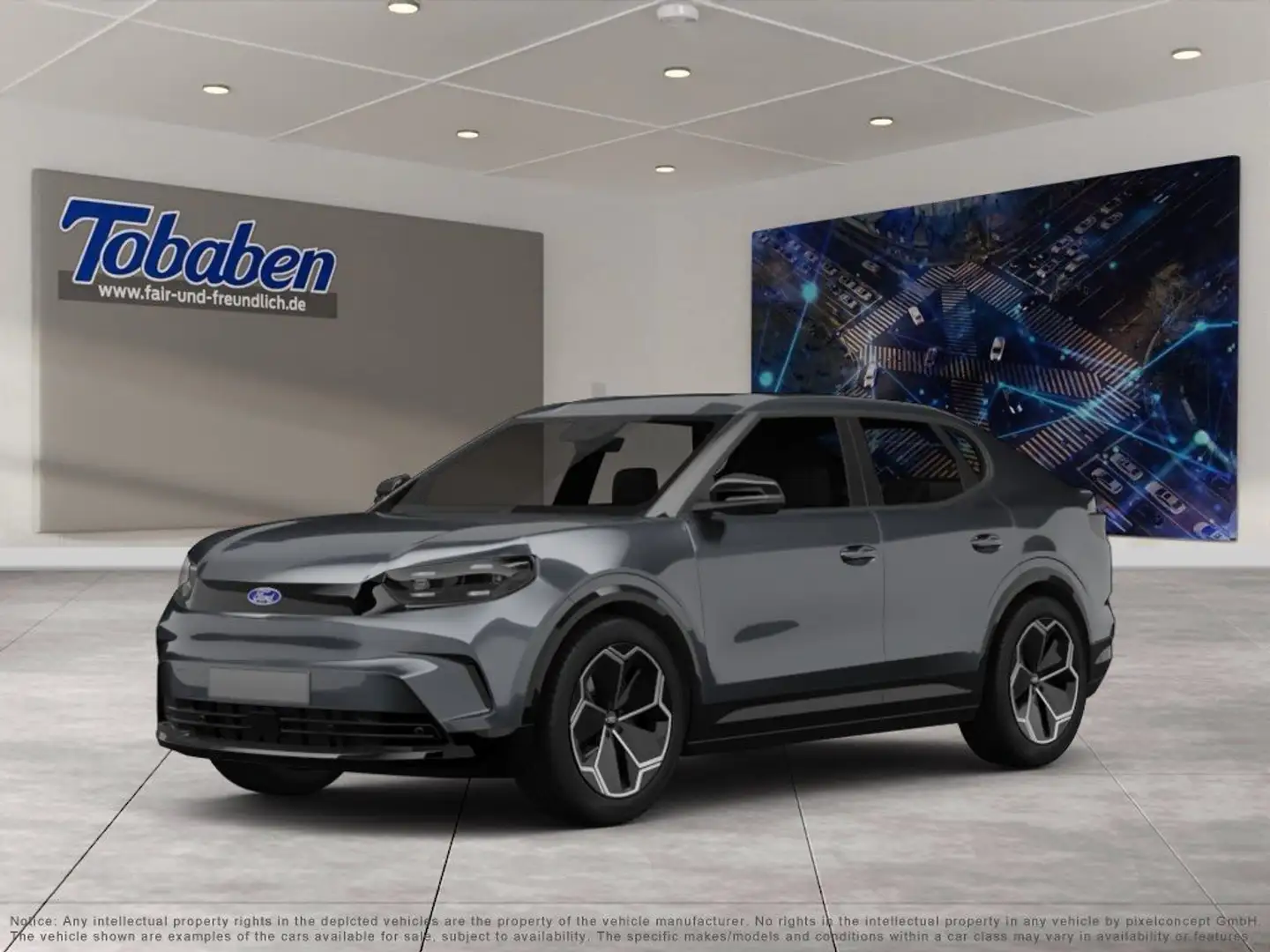 Ford Capri Premium Standard Range 52kWh SHZ*NAVI Grey - 1