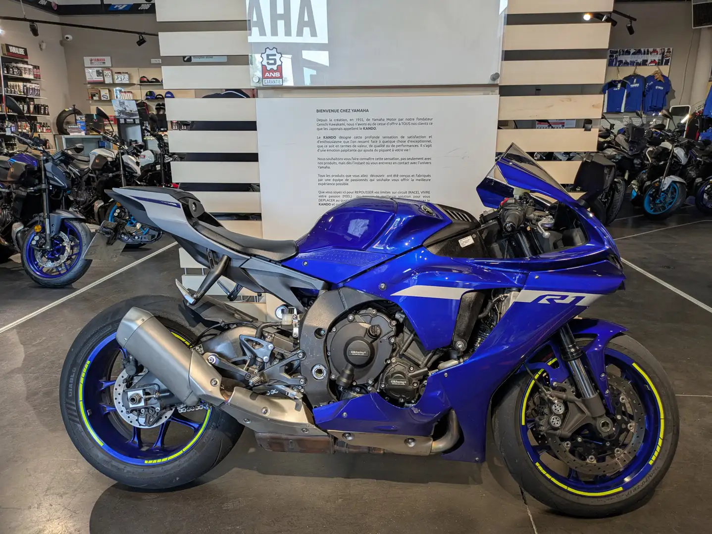 Yamaha YZF 1000 Kék - 2