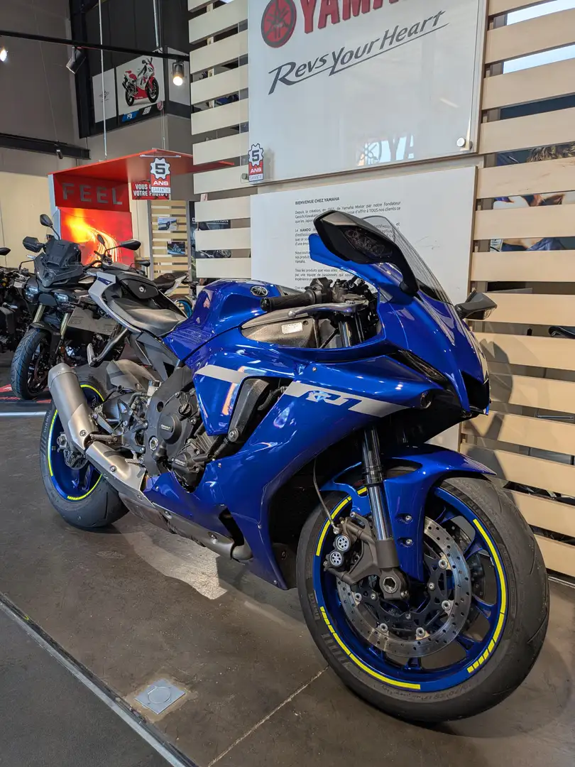 Yamaha YZF 1000 Bleu - 1