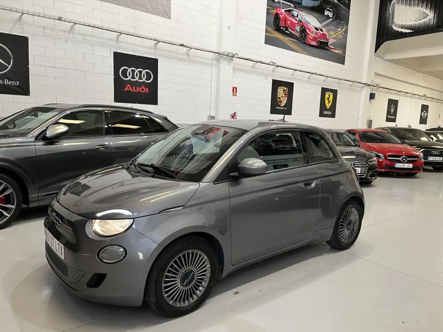 Fiat 500C 500Ce Red 70KW Grijs - 2