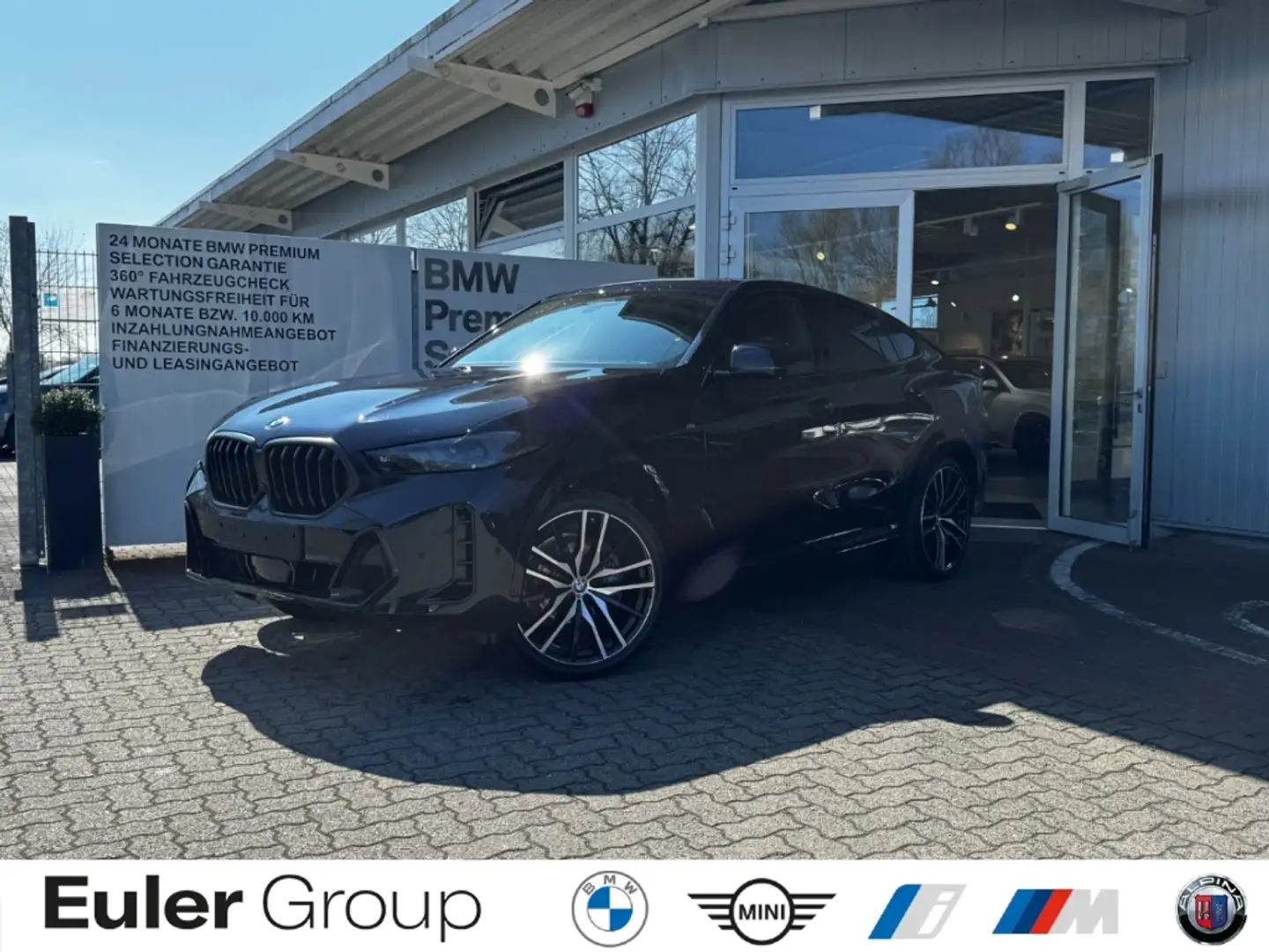 BMW X6 xDrive40i M-Sport Pro AHK Pano. Komf.ZG Park/Driv. Schwarz - 1