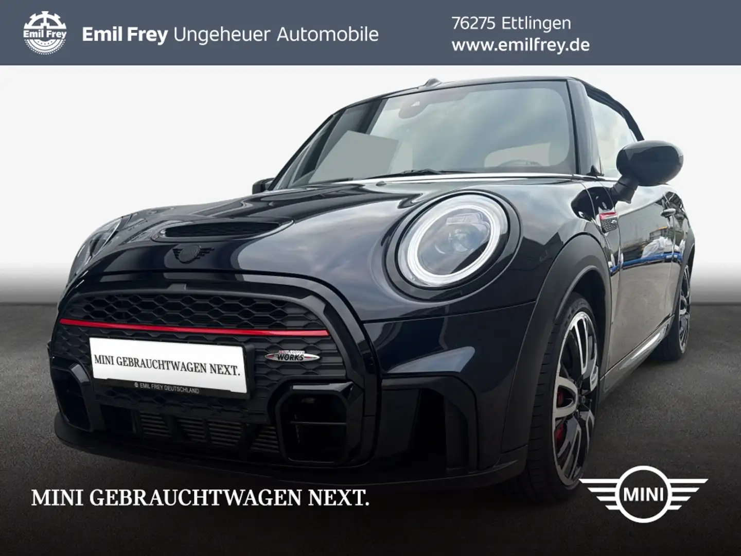 MINI John Cooper Works Cabrio John Cooper Works Cabrio Aut. JCW Trim LED Navi Schwarz - 1