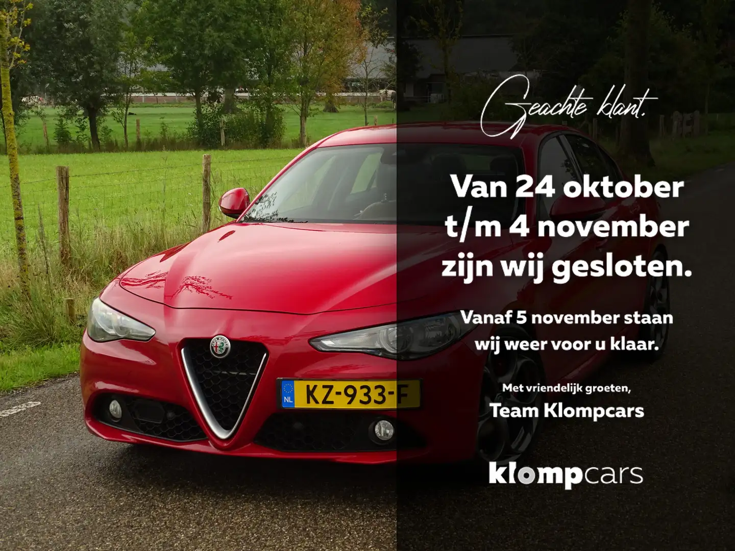 Alfa Romeo Giulia 2.0T | 310PK | Rosso | Cloverleafs | Verlaagd | Ze Rood - 2