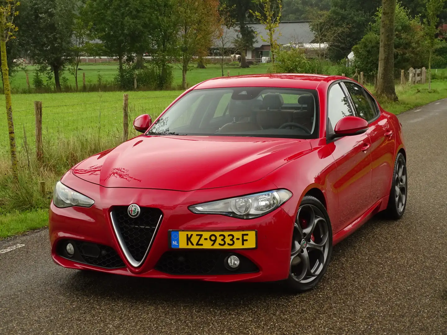 Alfa Romeo Giulia 2.0T | 310PK | Rosso | Cloverleafs | Verlaagd | Ze Rot - 2