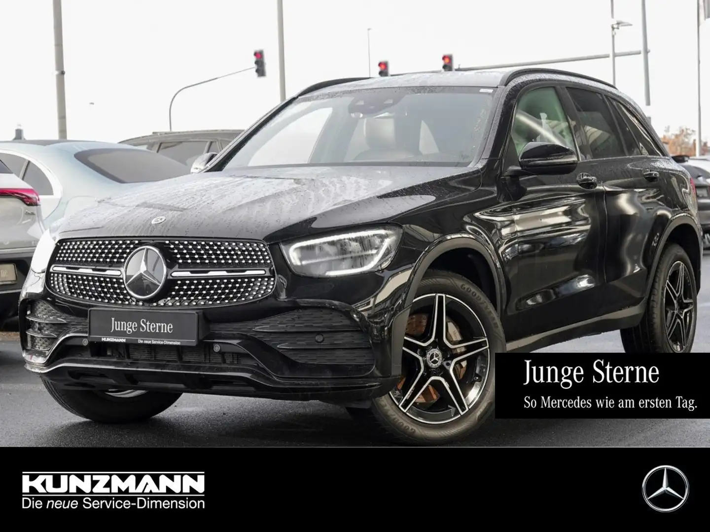 Mercedes-Benz GLC 300 de 4M AMG Night Navi AHK Spur-Paket Schwarz - 1