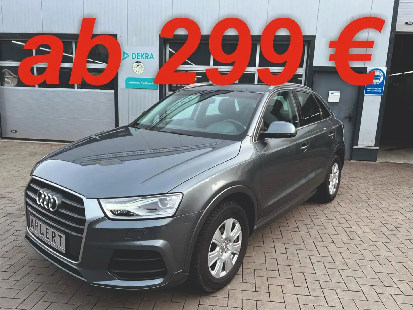 Audi Q3 sport quattro S line ab 299,-€ mtl. Grau - 1