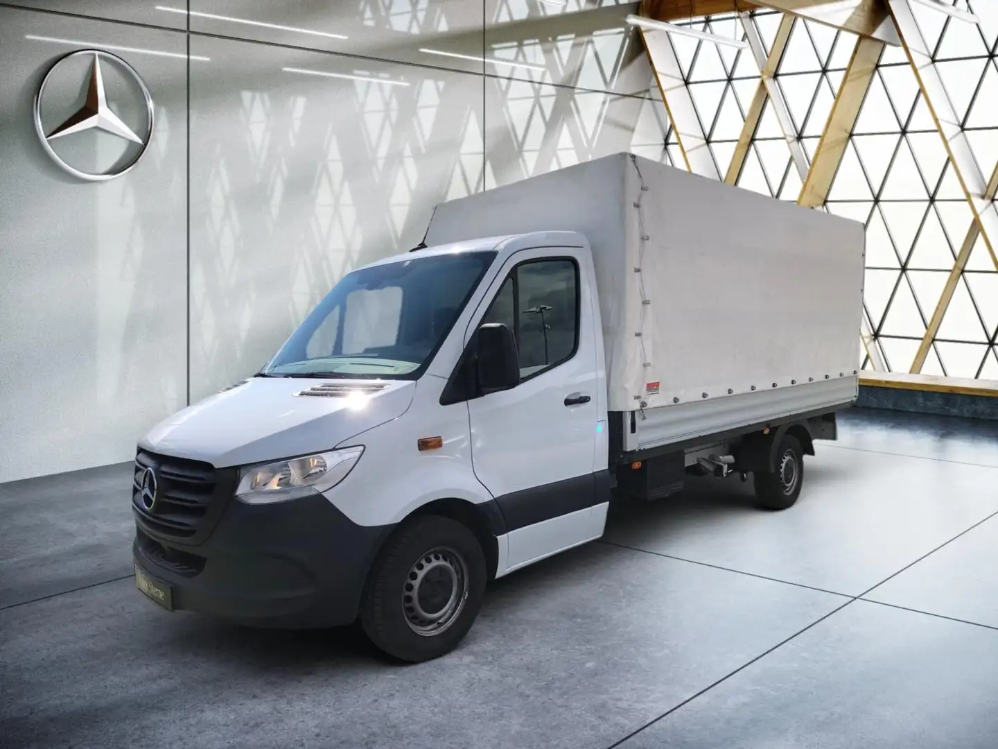 Mercedes-Benz Sprinter 317 CDI Lang MBUX**Navigation**AHK2,8t* Weiß - 2