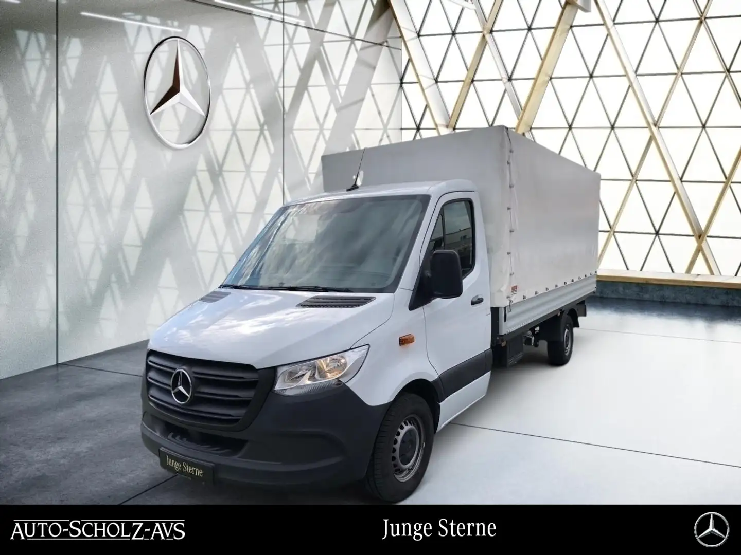 Mercedes-Benz Sprinter 317 CDI Lang MBUX**Navigation**AHK2,8t* Weiß - 1