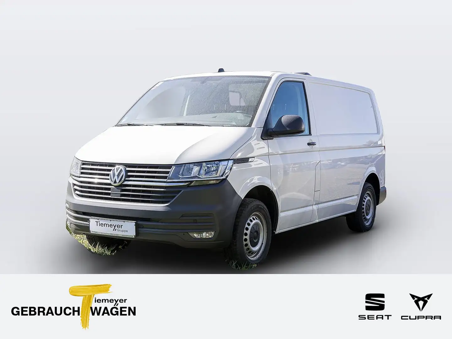 Volkswagen T6.1 Transporter T6.1 Kasten DSG AHK ACC NAVI Blanc - 1