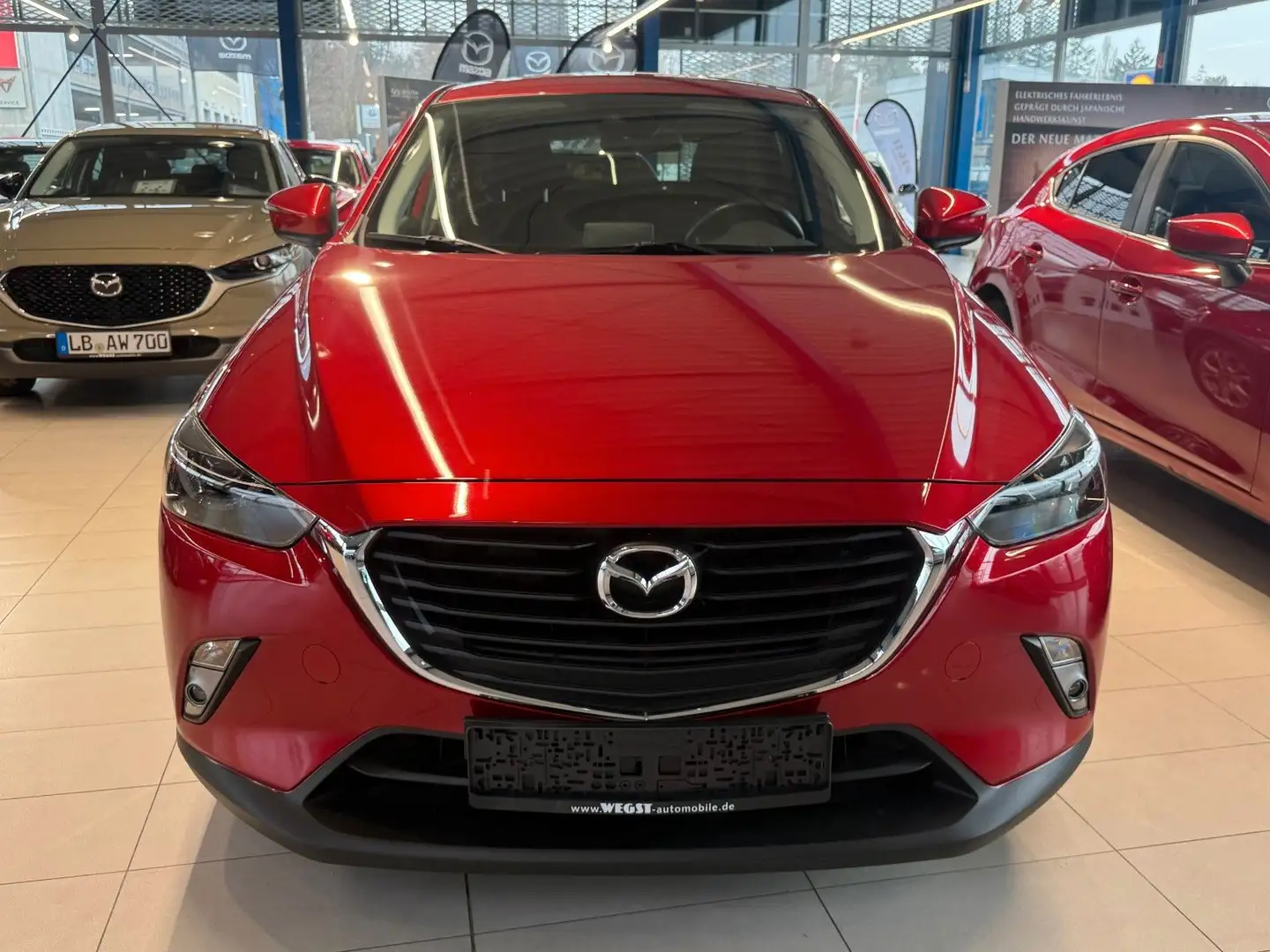 Mazda CX-3 Exclusive-Line AWD *LED*PDC* Rouge - 2