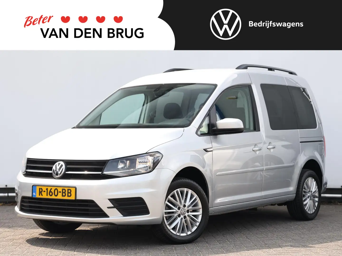 Volkswagen Caddy 1.4 TSI Trendline | ACC | Trekhaak | Airco | Navi Grau - 1