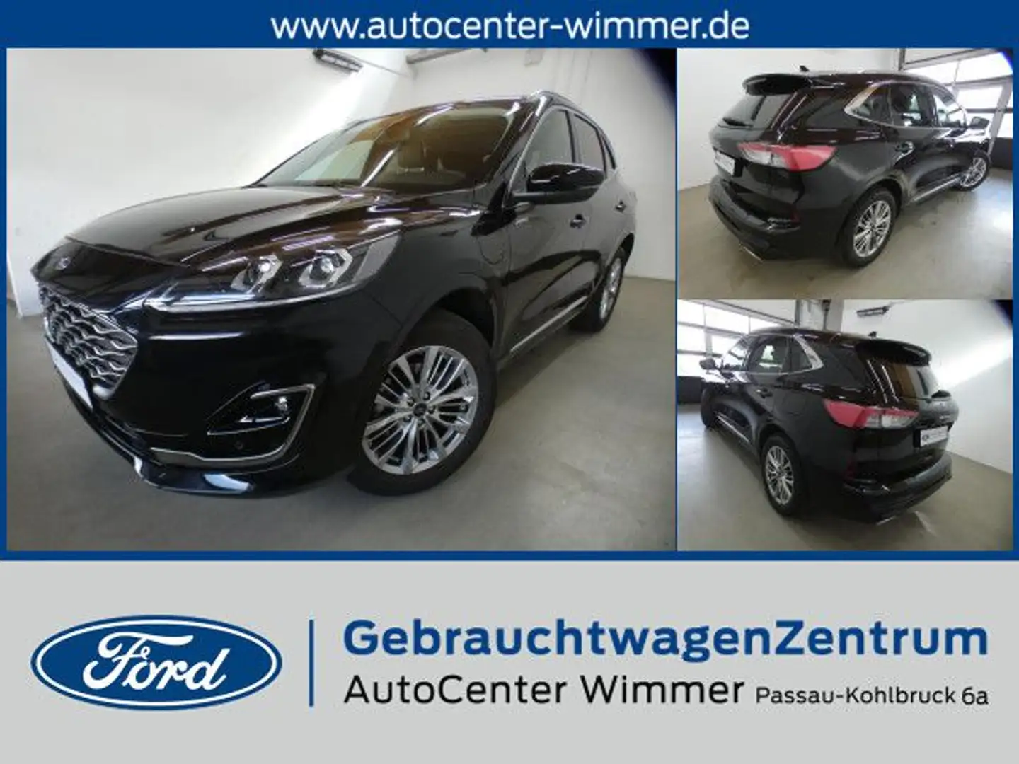 Ford Kuga 2.5 Curatec PHEV VIGNALE Schwarz - 1