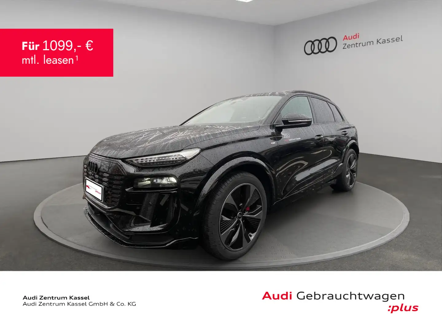 Audi Q6 e-tron perf. S line Matrix B&O Pano HuD 360° Noir - 1