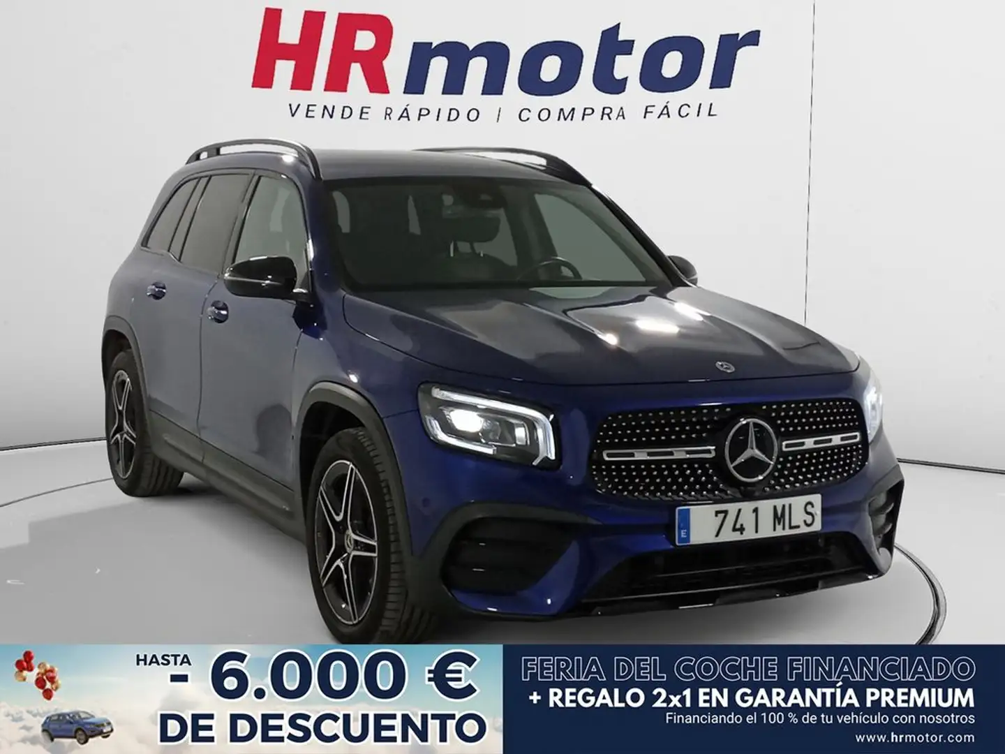 Mercedes-Benz GLB 200 d Bleu - 1