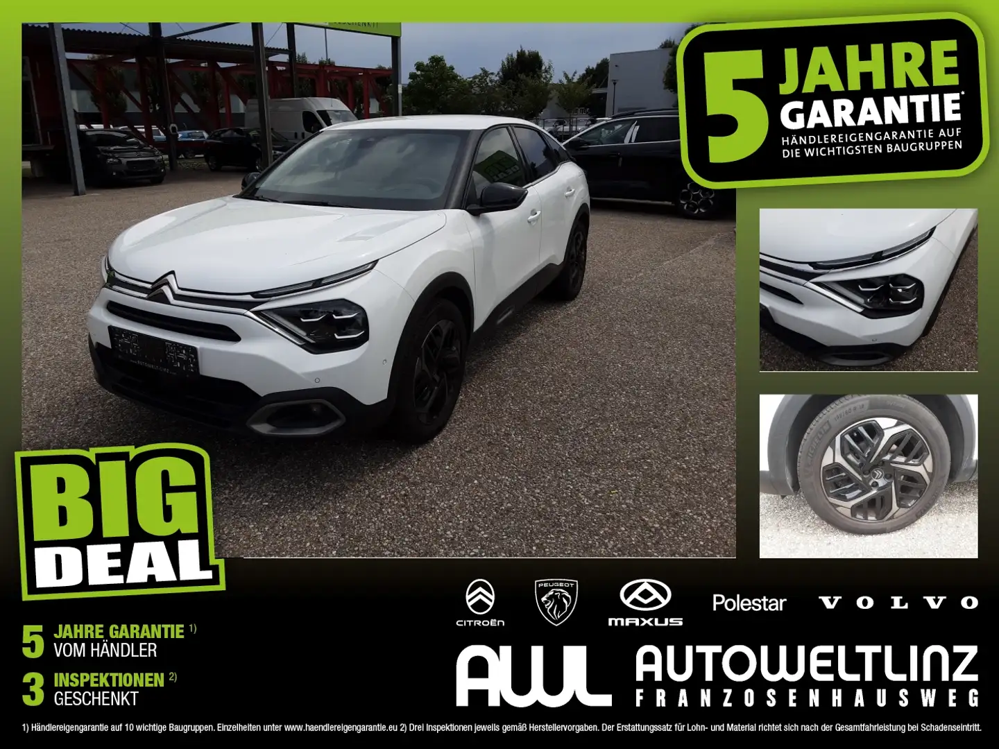 Citroen C4 Pure Tech 130 SHINE Blanc - 1