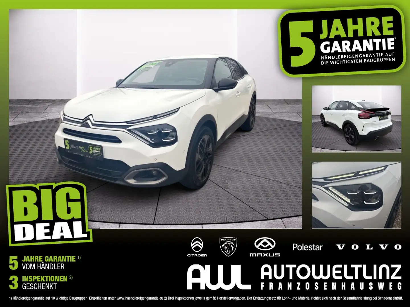 Citroen C4 Pure Tech 130 SHINE Wit - 1