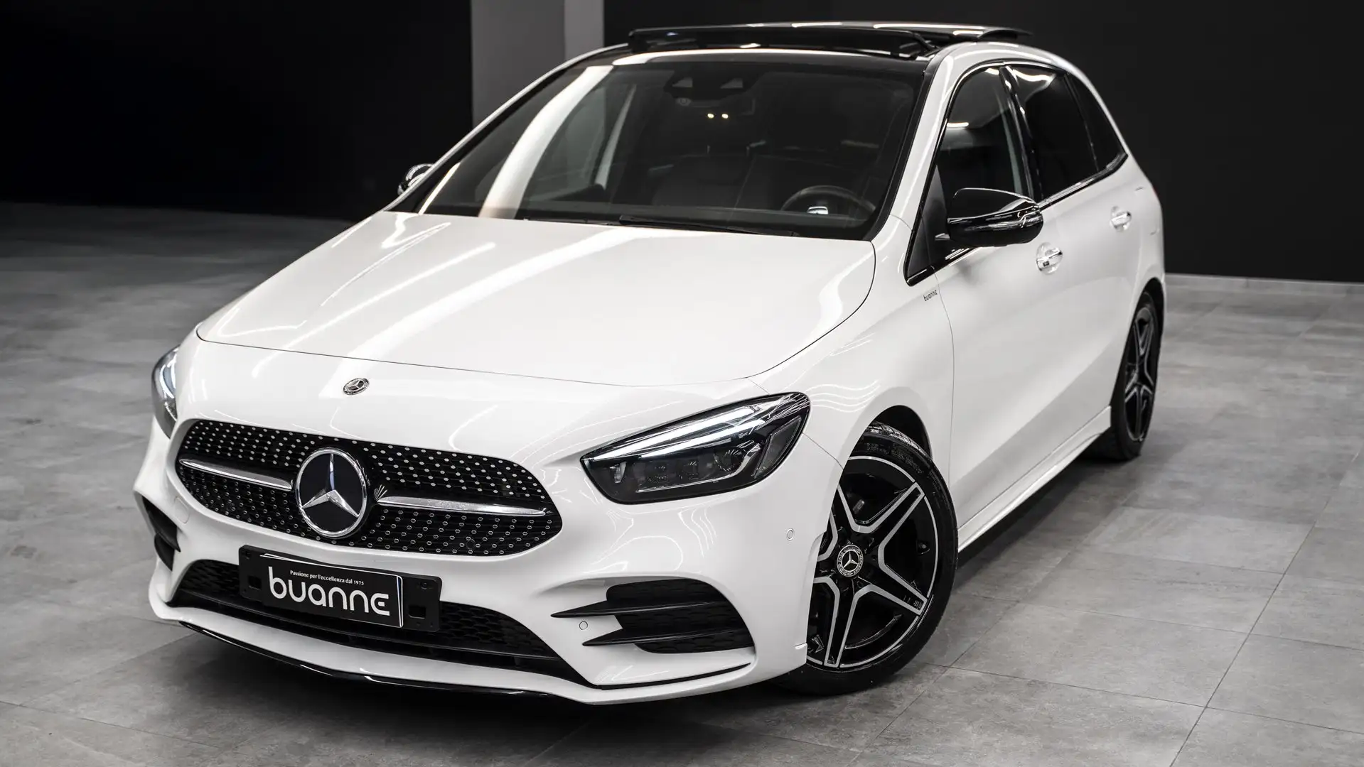 Mercedes-Benz B 180 D PREMIUM PLUS TETTO APR. MULTIBEAM PELLE FULLOPT Білий - 1