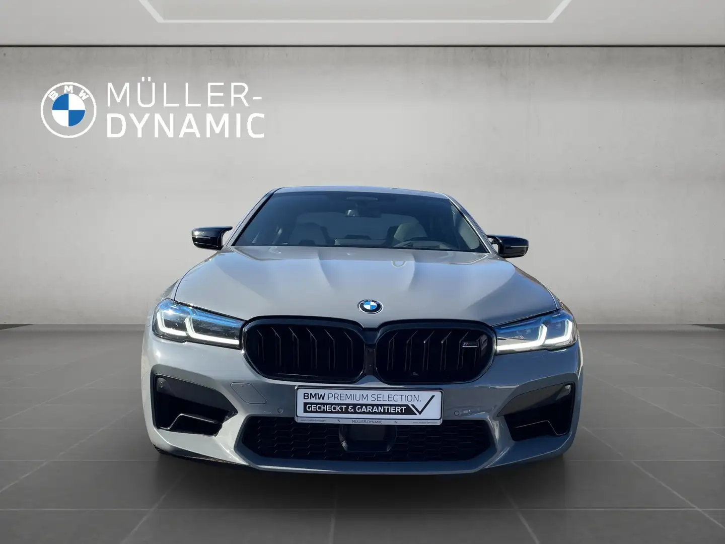 BMW M5 Limousine COMP LASER SPORTABGAS AHK 360° KAMERA SO Gris - 2
