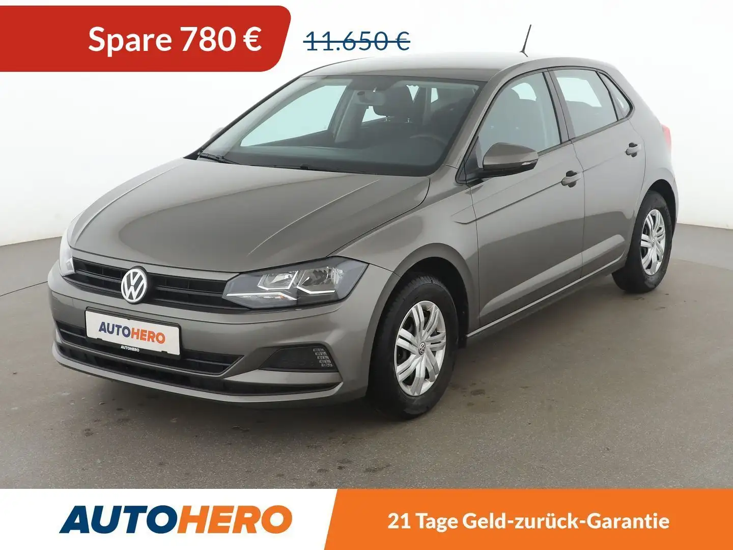 Volkswagen Polo 1.0 Edition*LIMITER*KLIMA*GARANTIE* Grau - 1