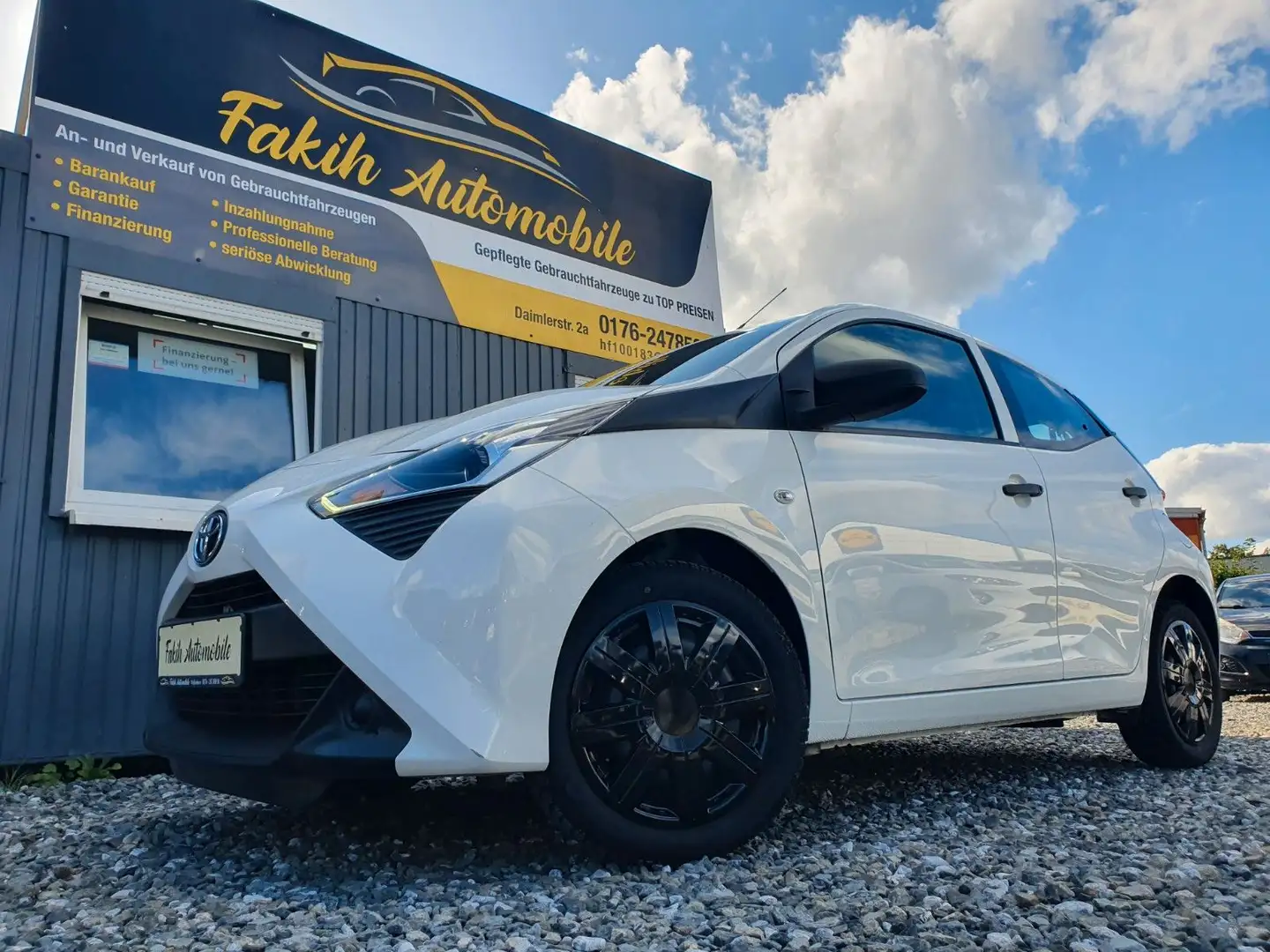 Toyota Aygo AYGO x KLIMA.Sitzheitzung.USB.1-Hand Weiß - 1