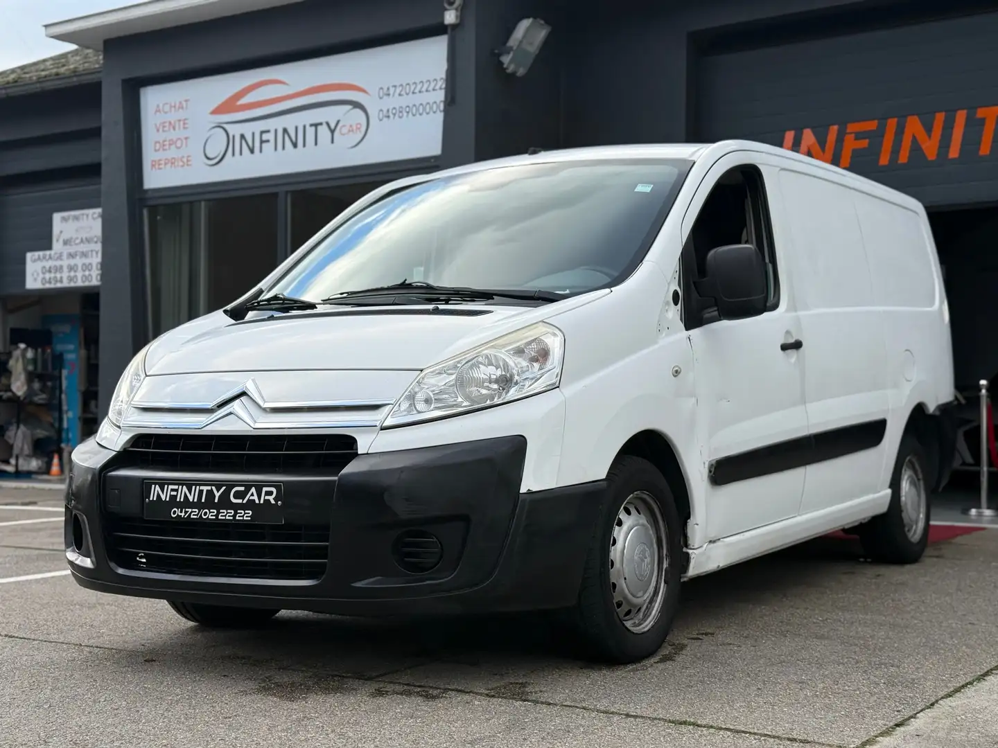 Citroen Jumpy 2.0 HDi Confort Blanc - 1
