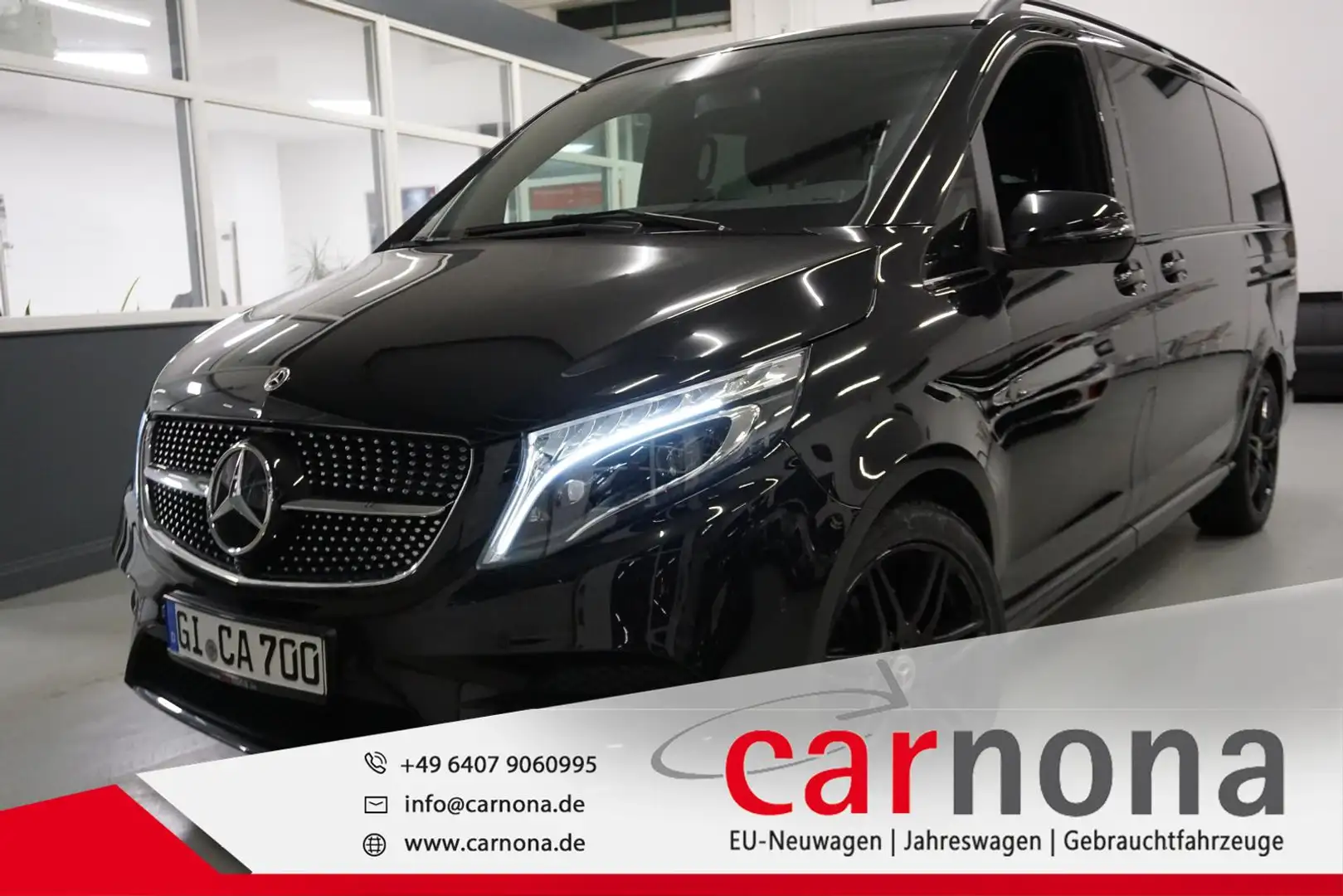 Mercedes-Benz V 300 d Avant.Ed./Leder/Standh./PanoDach*AMG*AHK Noir - 1
