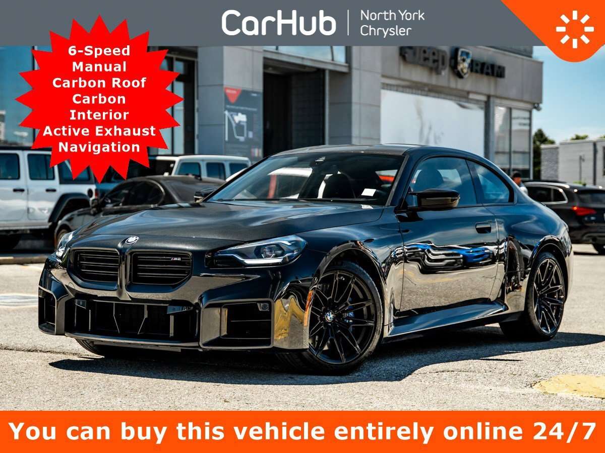 2023 BMW M2 6-Speed Manual Carbon Roof Carbon Interior Active