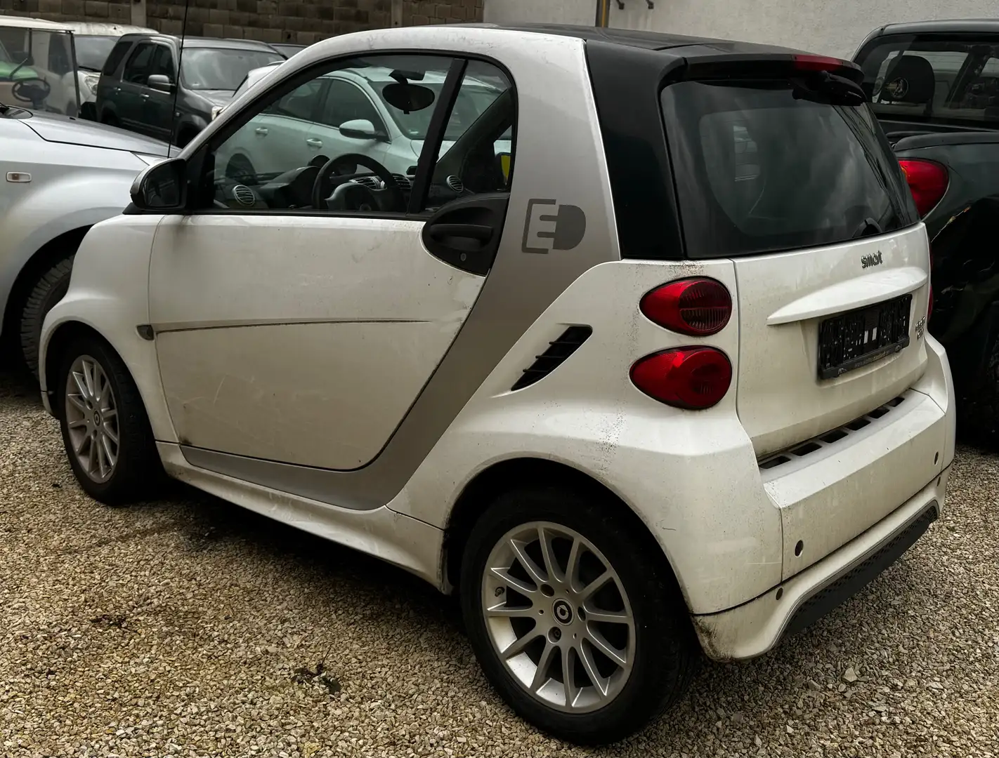smart forTwo coupe electric drive Blanc - 2