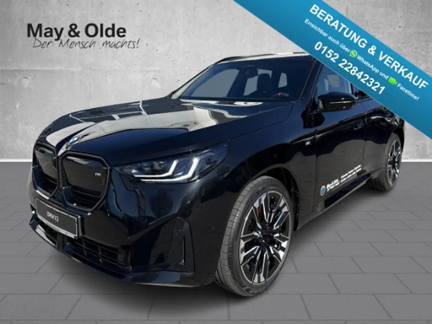 BMW X3 xDrive StandHZG AHK Pano ACC HUD 360° H/K 21'' Noir - 1
