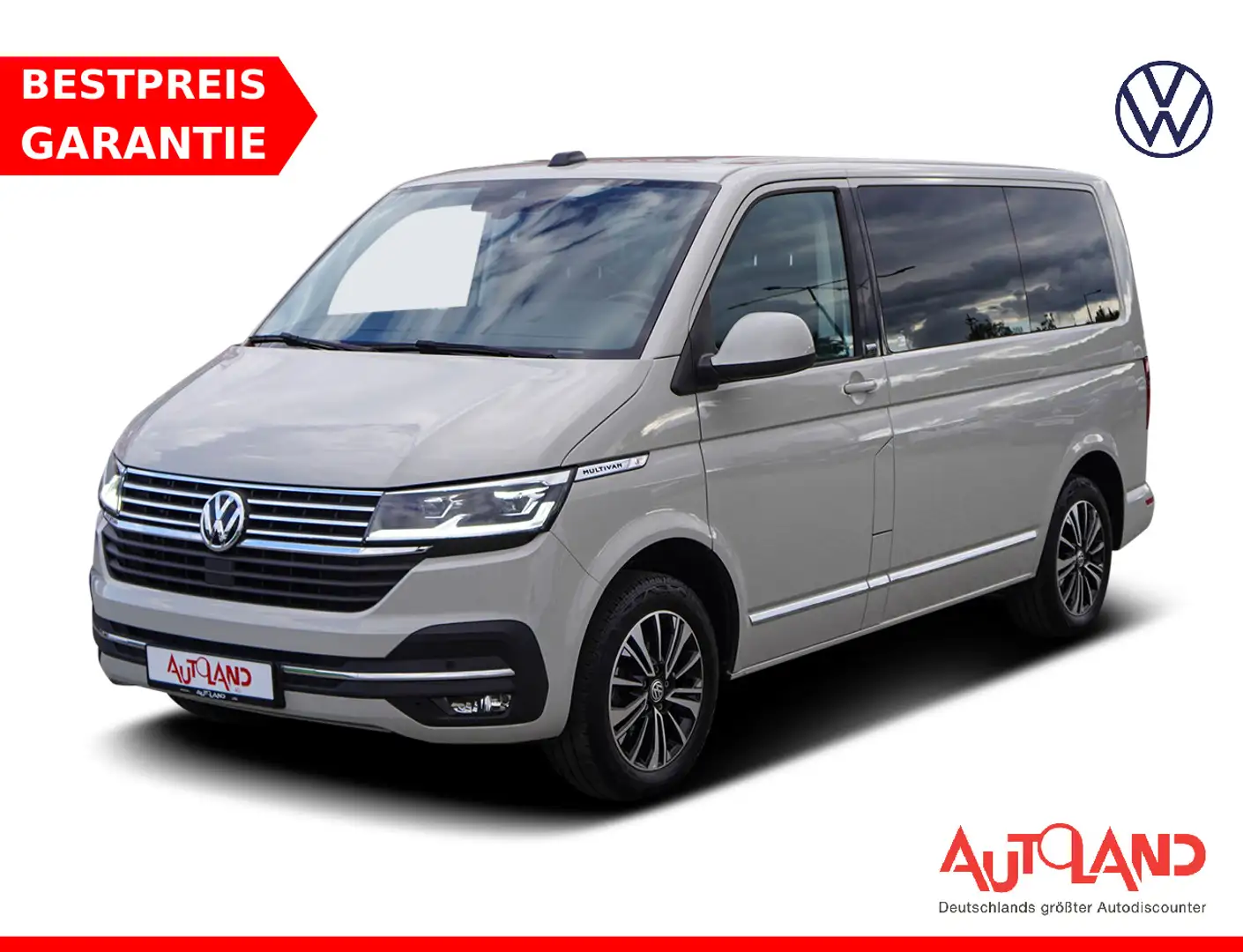 Volkswagen T6 Multivan T6.1 2.0 TDI Multivan Generation Six VC LED ACC Grijs - 1