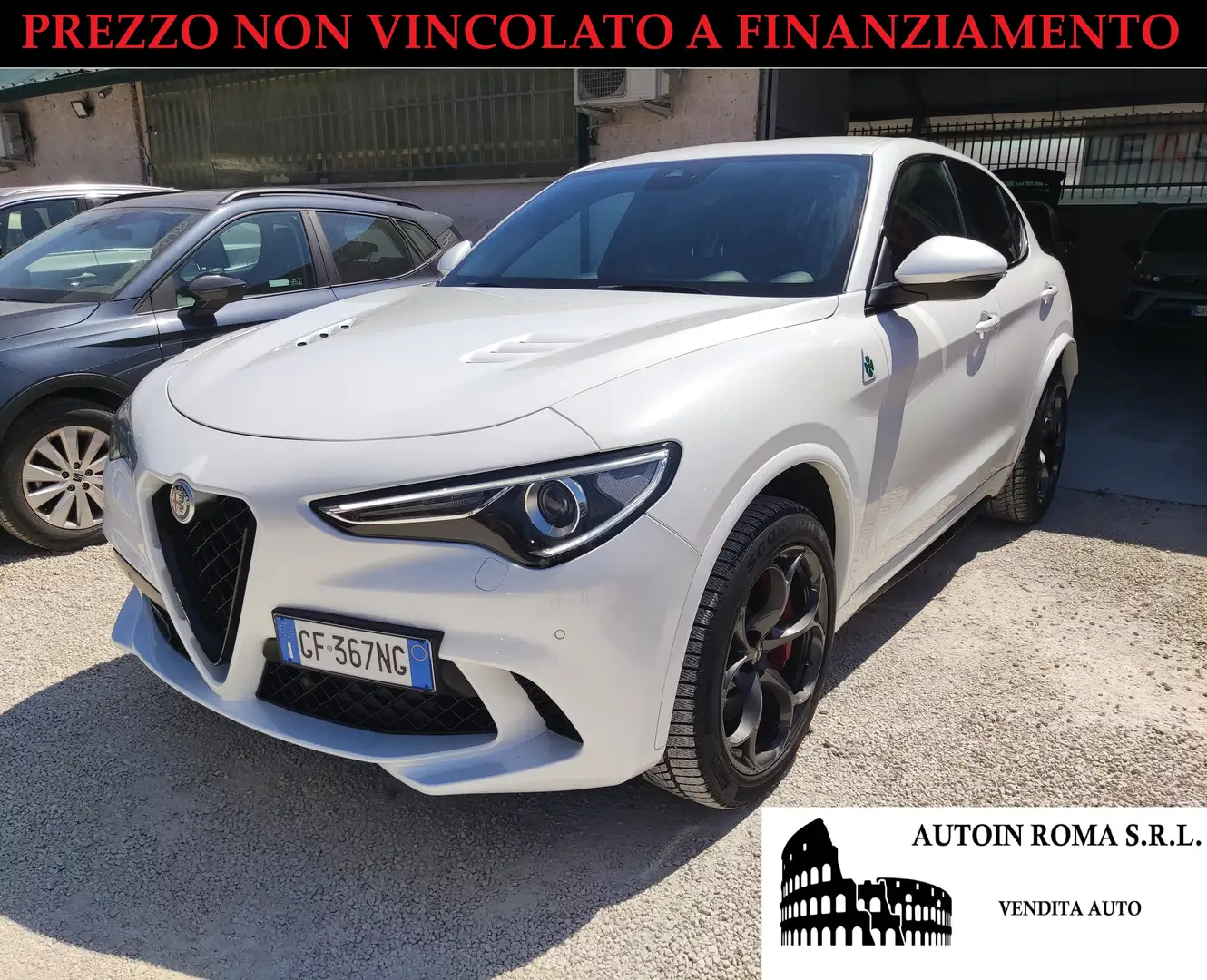 Alfa Romeo Stelvio 2.9 V6 Quadrifoglio Q4 510cv auto Bianco - 1