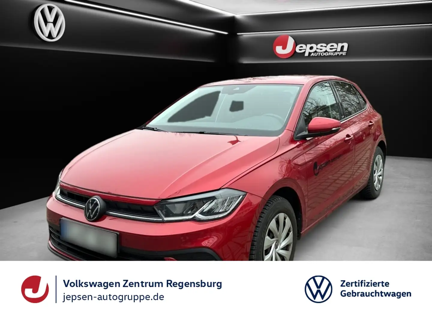 Volkswagen Polo MOVE NAVI LED SHZ PDC KlimaA SpurH Rosso - 1