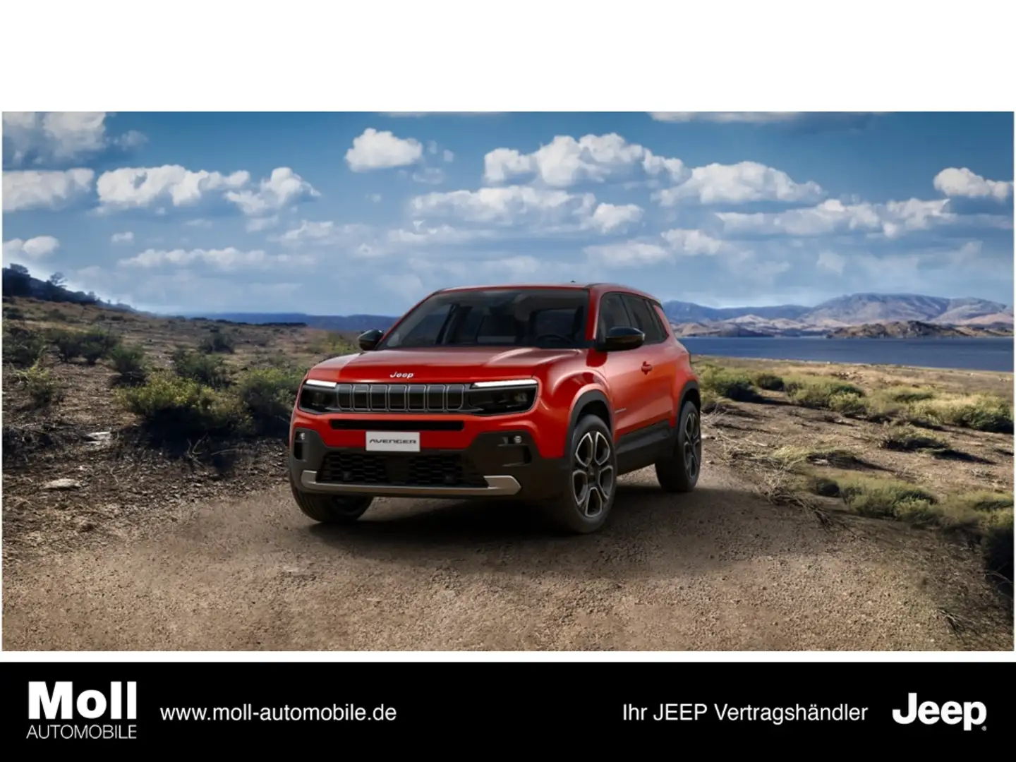 Jeep Avenger e-Hybrid Automatik Summit- SHZ-KAMERA-ACC-PDC Rojo - 1