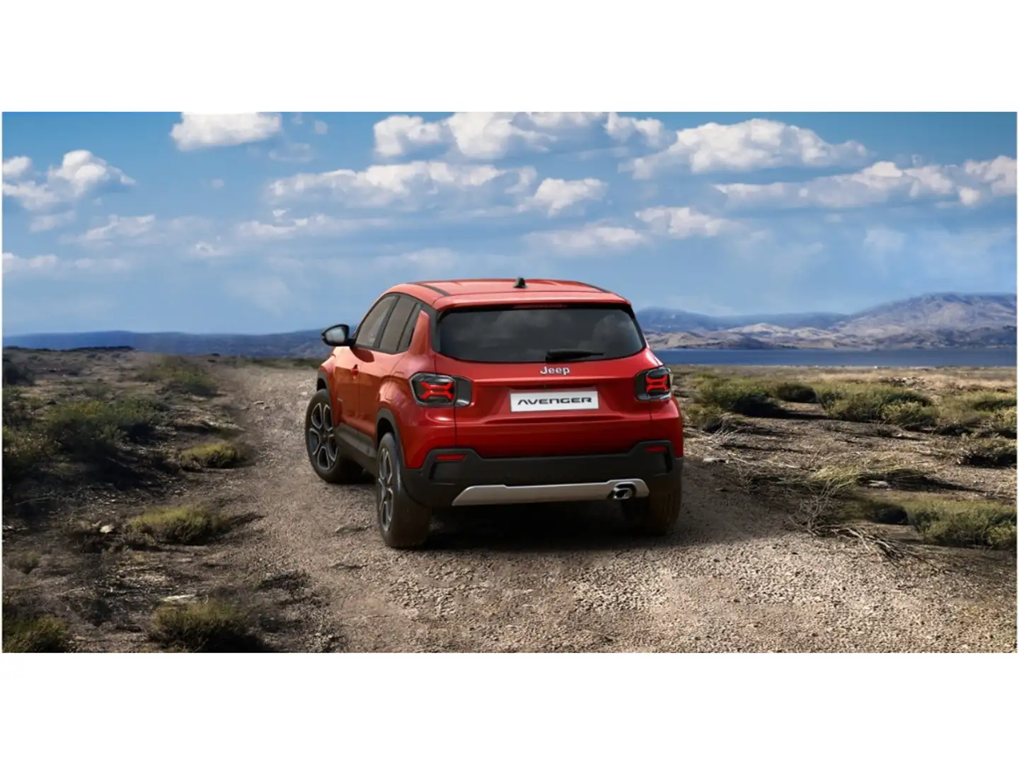 Jeep Avenger e-Hybrid Automatik Summit- SHZ-KAMERA-ACC-PDC Rojo - 2