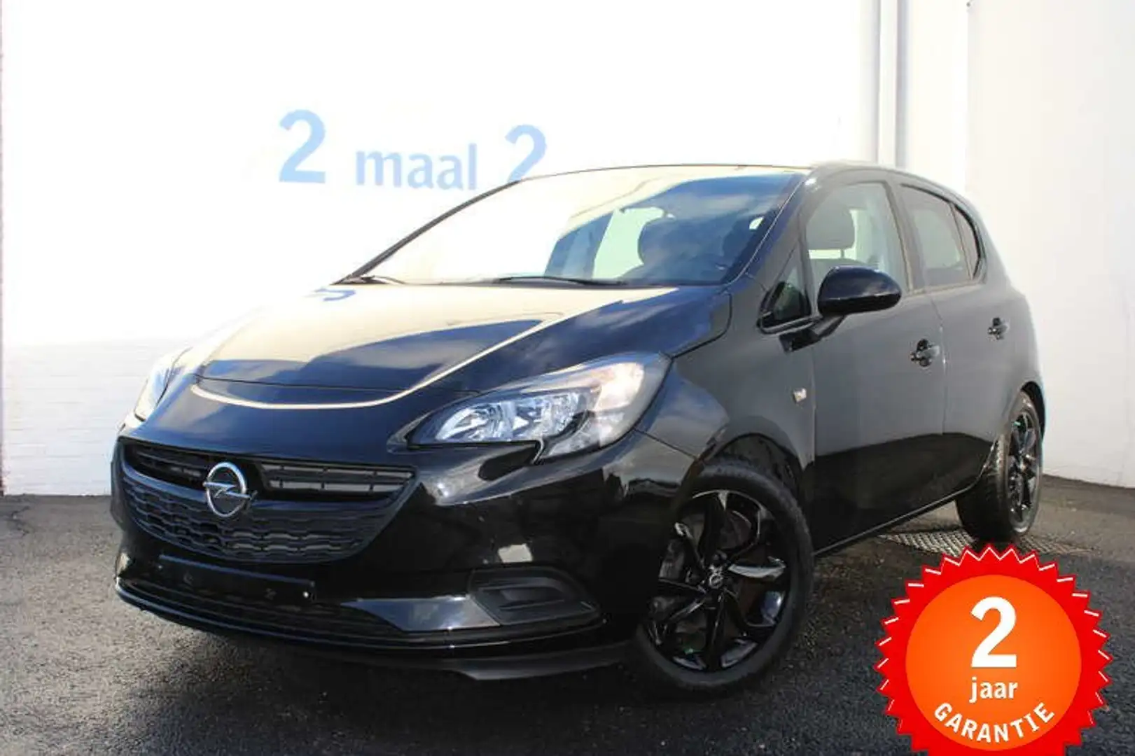 Opel Corsa Corsa 1.2 Airco/Navi/Cruise 2 JAAR garantie Schwarz - 1