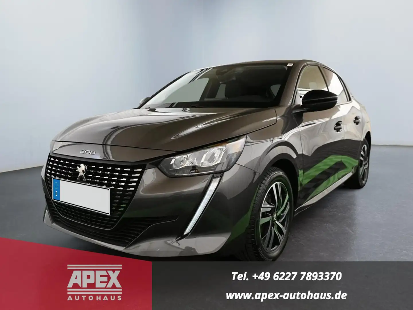 Peugeot 208 1.2 PureTech 100 Allure Pack NAVI Automatik PDC... Gris - 1