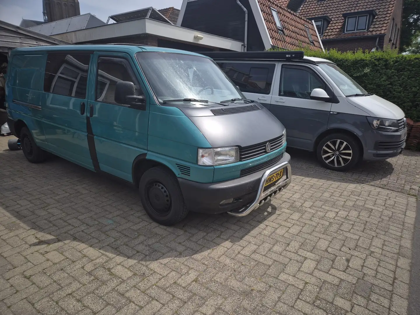 Volkswagen Transporter t4 camper zelfbouw kwarttarief Vert - 1