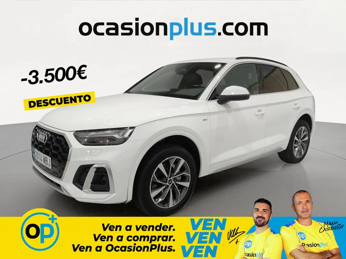 Audi Q5 40 TDI quattro-ultra S line S tronic 150kW Blanco - 1