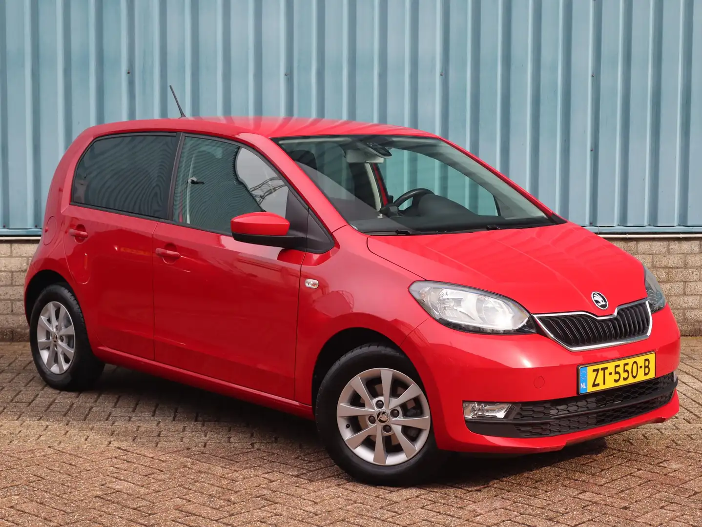Skoda Citigo 5-deurs Style 1.0 MPI 60pk | AIRCO | LM-VELGEN | B Rood - 2