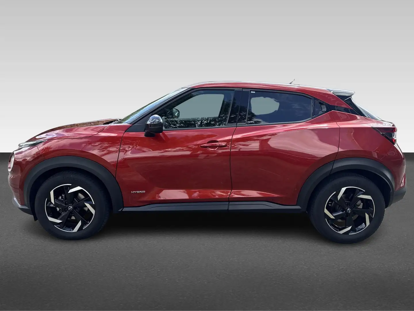 Nissan Juke 1.6 Hybrid Tekna Rood - 2
