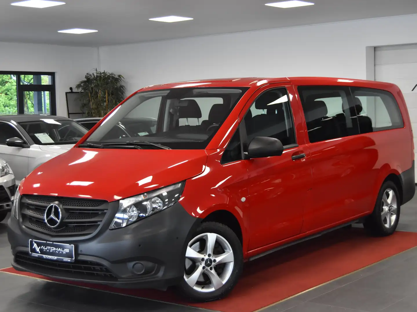 Mercedes-Benz Vito TOURER 116/119 CDI Pro extralang~9SITZER~ALU Rouge - 1