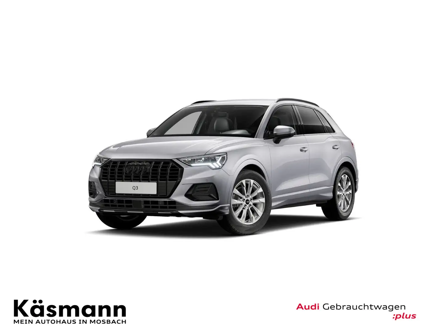 Audi Q3 advanced 35TFSI LED AHK NAV KAM PDC SHZ Silber - 2