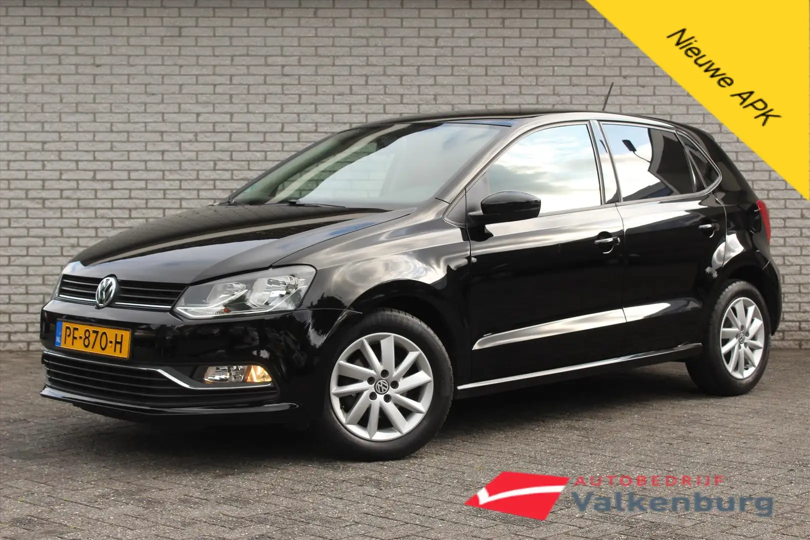 Volkswagen Polo 1.0 Comfortline | Trekhaak | Cruise | Navi | Bluet Zwart - 1