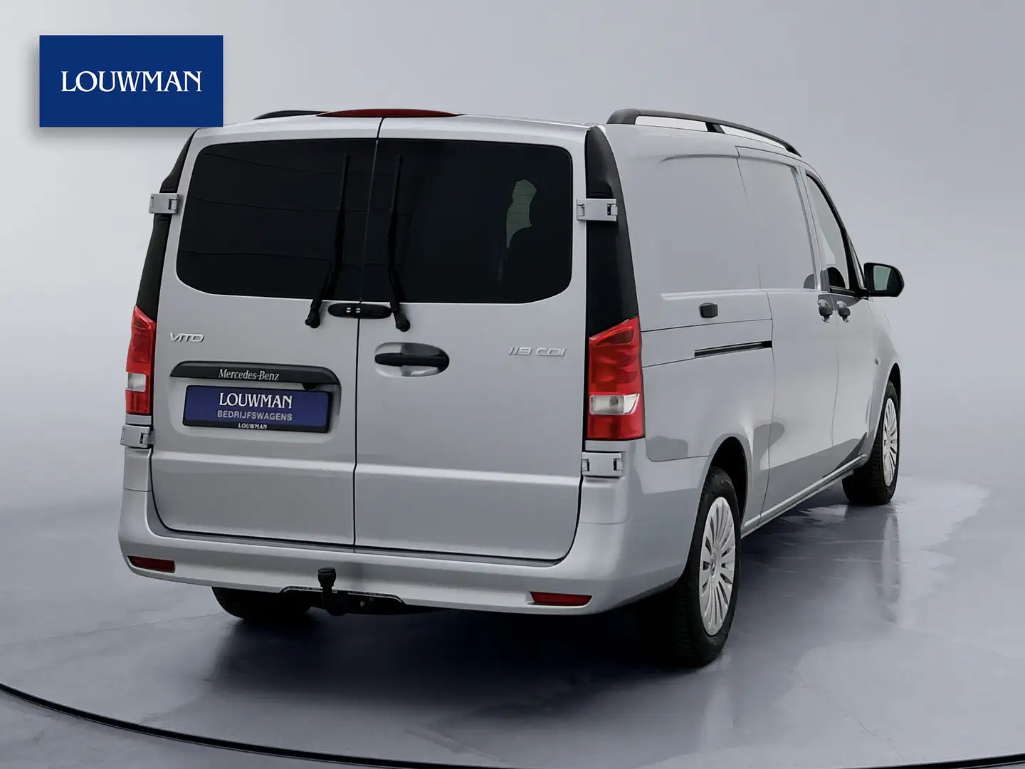 Mercedes-Benz Vito 119 CDI Extra Lang Dubbele Schuifdeur Multibeam LE Zilver - 2