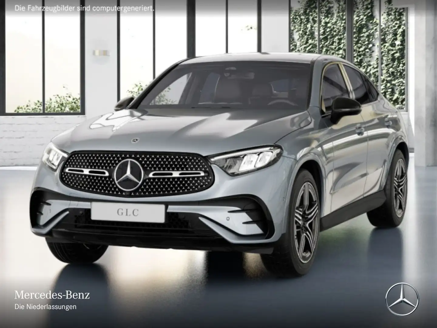 Mercedes-Benz GLC 220 d 4M AMG+NIGHT+LED+KAMERA+KEYLESS+9G Zilver - 2