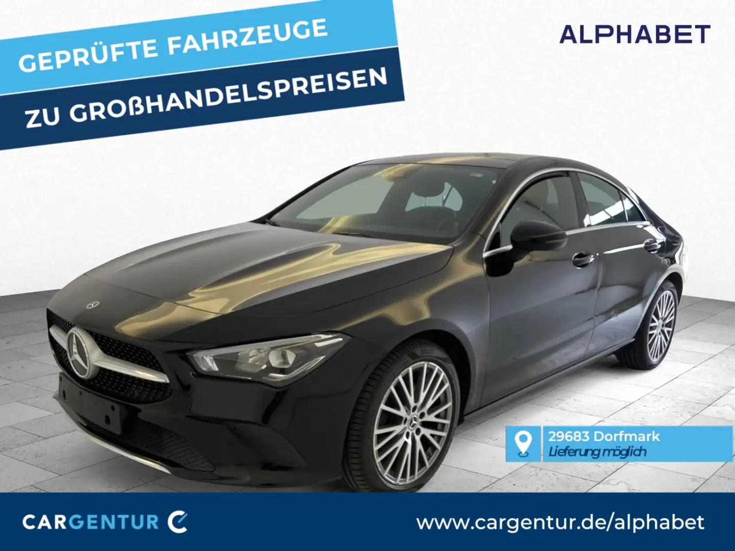 Mercedes-Benz CLA 200 d Progressive Pano S-Dach Key LED Lane Negro - 1