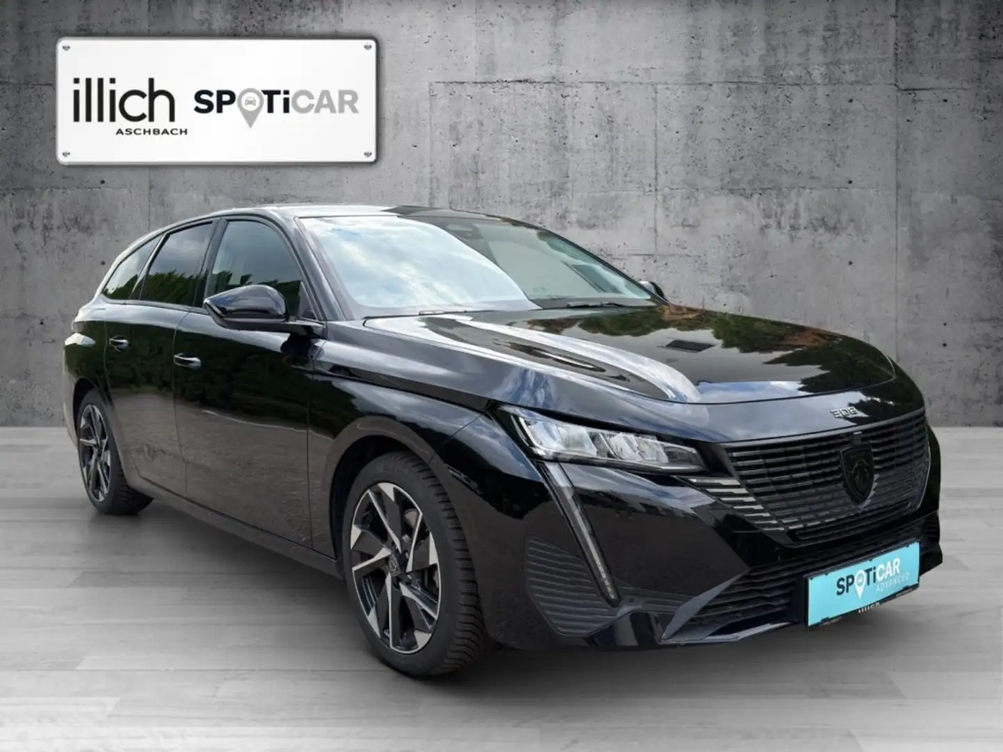 Peugeot 308 SW ALLURE HDi 130 EAT8 Schwarz - 1